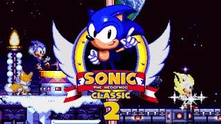 This Sonic Fan Game is Amazing :: Sonic Classic 2  100% Full Game Playthrough (1080p/60fps)