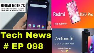 Technews EP98 Redmi 7S For 10999/-,Realme X Below 18000/-,Huawei Band On USA ETC || In Telugu ||