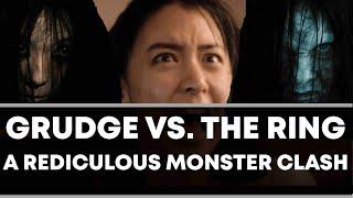 Sadako vs Kayako - Hilarious Monster/ Ghost Mash-up Battle Film