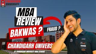 In-depth REVIEW OF CHANDIGARH UNIVERSITY MBA Program || Companies || Placements || Must Watch 