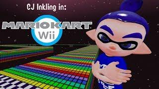 CJ Inkling in Mario Kart Wii (Inkling mod Reskin)