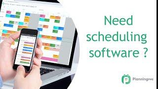 Looking for a resource scheduling software? - All you need is PlanningPME