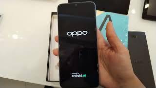 Oppo A17 lake blue Color unboxing