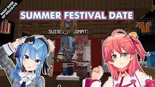 Miko and Suisei Went on Usaken Summer Festival Date after The Festival Ended [Hololive/ENG Sub]