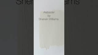 Alabaster by Sherwin Williams is an amazing white paint color that is perfect for your home.