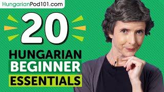 20 Beginner Hungarian Videos You Must Watch | Learn Hungarian