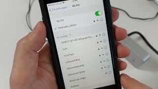 mit 2,4 GHz WLAN verbinden