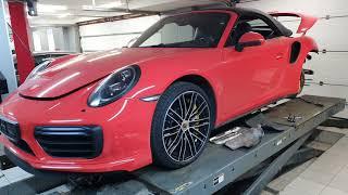 Porsche 911 Turbo S стоимость ремонта