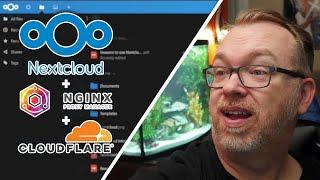 Setting Up NextCloud on Docker w/ NGINX and Cloudflare for Remote Access!