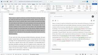 InstaText Editor within Word