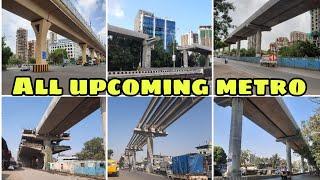 All upcoming mumbai metro update | Mumbai upcoming metro information | MMRDA