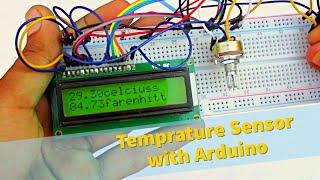 Temperature Sensor with Arduino | How to use LM35 with Arduino