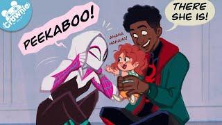 Miles and Gwen Get A New Job | Spiderverse Comic by Soposiii