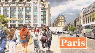 Paris, France - Paris city center - HDR walking tour in Paris 2024 - Paris 4K HDR