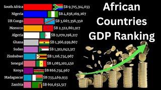Top African Countries GDP Ranking | Richest African Country | 10 Strongest Economy of Africa #gdp