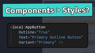 Components For Styles (w/ .NET MAUI)