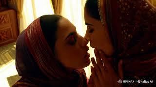 Muslim Girl’s First Tongue Kiss |Lesbian Kissing Video