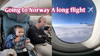 Flying to Norway Journey 