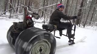 От нас  убежал "Крот" ,первые покатушки 2018.