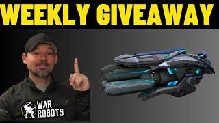 War Robots Giveaway | Weekly Small Deceiver Giveaway Danny Lightning