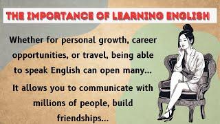 The Importance of Learning English || How to Improve Your Skills || Improve Your English