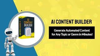 Ai Content Builder Setup And Project Creation