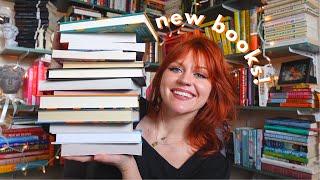 my first book haul of the year (& audiobooks!)