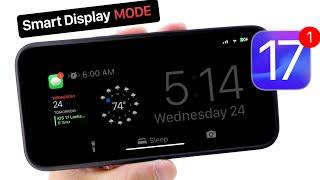iOS 17 - NEW Smart Display MODE (LockScreen Mode)