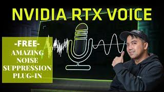 NVIDIA RTX Voice - "REAL DEAL" ALL Noise Suppression Plugin in "REAL TIME"