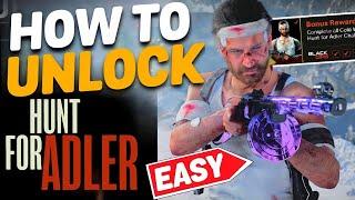 HOW to COMPLETE the "Hunt for Adler" EVENT FAST and EASY!