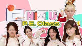 【NiziU】P.E. Class @NiziU School (Basketball shooting)