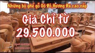 Tổng Hợp / Báo Gía tất cả các Bộ Bàn Ghế Gỗ Gõ Đỏ và Hương Đá cao cấp tại xưởng Mộc Nam Huy