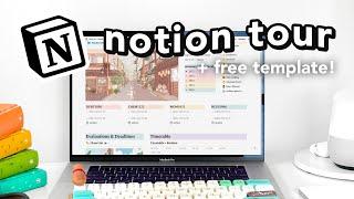 how i organize my entire life with Notion! ⭐