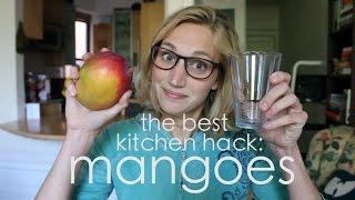 Katie's favorite kitchen hack: how to peel a mango