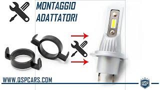 Installare ADATTATORI Portalampade su Lmapadine LED PER Peugeot | Tutorial Montaggio QSPCARS.COM