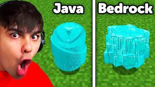 Existen Diferencias entre Minecraft Java y Bedrock?