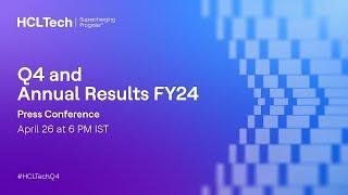 HCLTech Q4 FY24 Results Press Conference