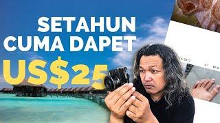 Setahun Jualan di Shutterstock Cuma Dapet $25