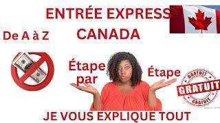 La résidence permanente pour l’immigration canadienne a travers l’entrée express expliqué de a à z.