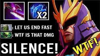 MID Silencer is Scary in Late Game! Crazy 3 Hits Delete All +118 Int Stole Epic Comeback Dota 2