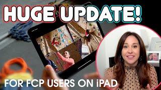 Reacting to Today's Apple Event- Huge New Updates for Final Cut Pro for iPad!