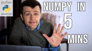 Learn NUMPY in 5 minutes - BEST Python Library!