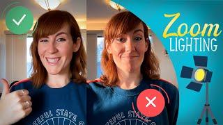 Zoom Video Lighting Tips