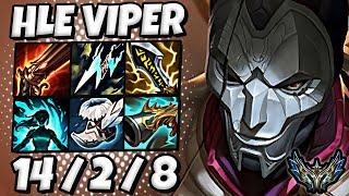 Jhin vs Ashe ADC [ HLE Viper ] Patch 14.13 Korea Challenger  