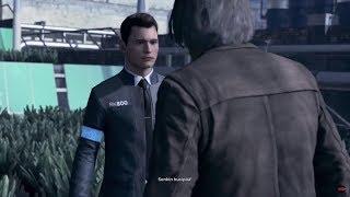 Hank slaps Connor (chase deviant) | Detroit: Become Human