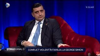 Stirile Kanal D - Conflict violent in familia lui George Simion | Editie de seara