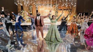 Ankit & Natasha | EPIC PUNJABI & BOLLYWOOD ENGAGEMENT DANCE PERFORMANCE