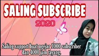 Saling subscribe terbaru 2020|youtuber pemula