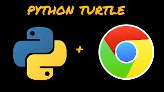 How To Draw chrome logo using python turtle on cyberboy yogesh..