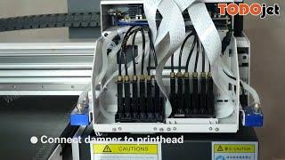 How to install Todojet UV3050 flatbed printer